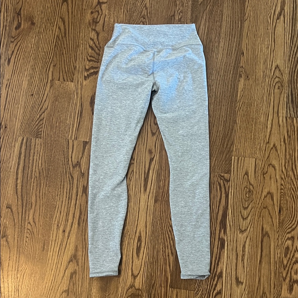 ALO Yoga Heather Gray Leggings - Picture 3 of 3